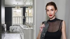 Marble bathroom / Whitney Port 